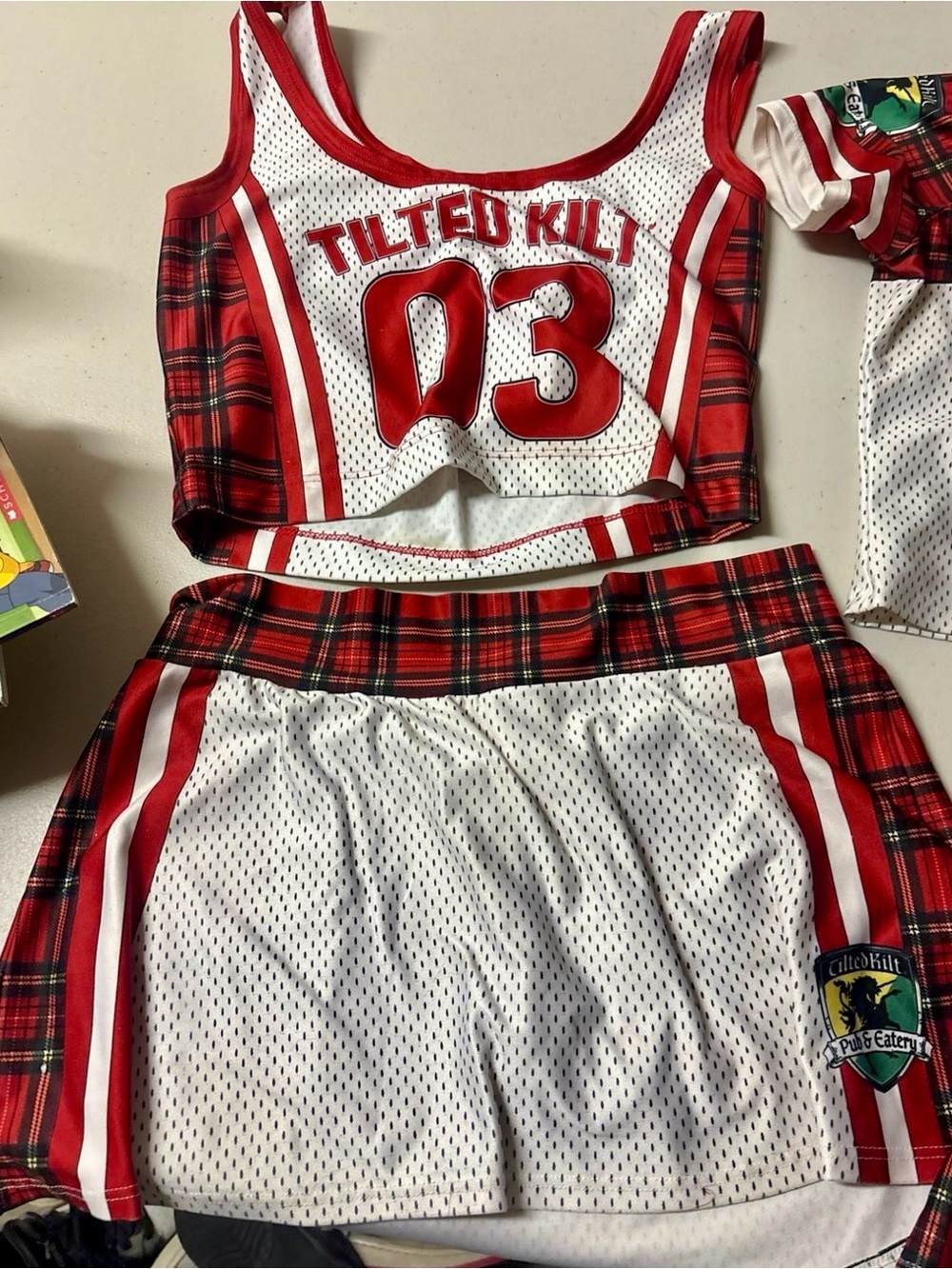 Rare***Limited Edition***Seasonal/Basketball Kilt Girl uniform